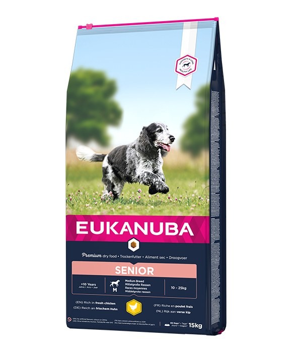 Eukanuba Senior Medium Breed x 15 kg