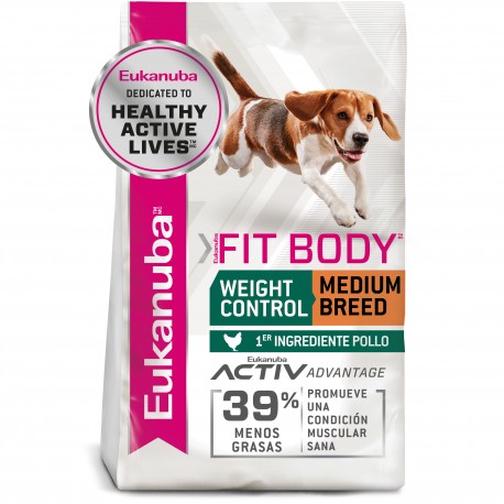 Eukanuba Adult Weight control medium breed 3 KG