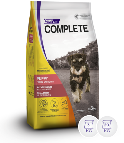 Complete Perro Cachorro Raza Pequeña 20 Kg