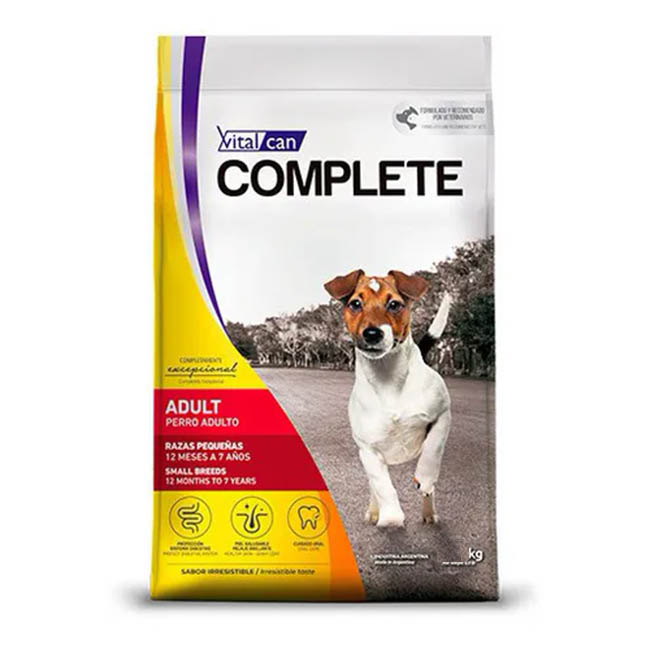 Vital Can Complete Perro Adulto Raza Pequeña x 20 Kg