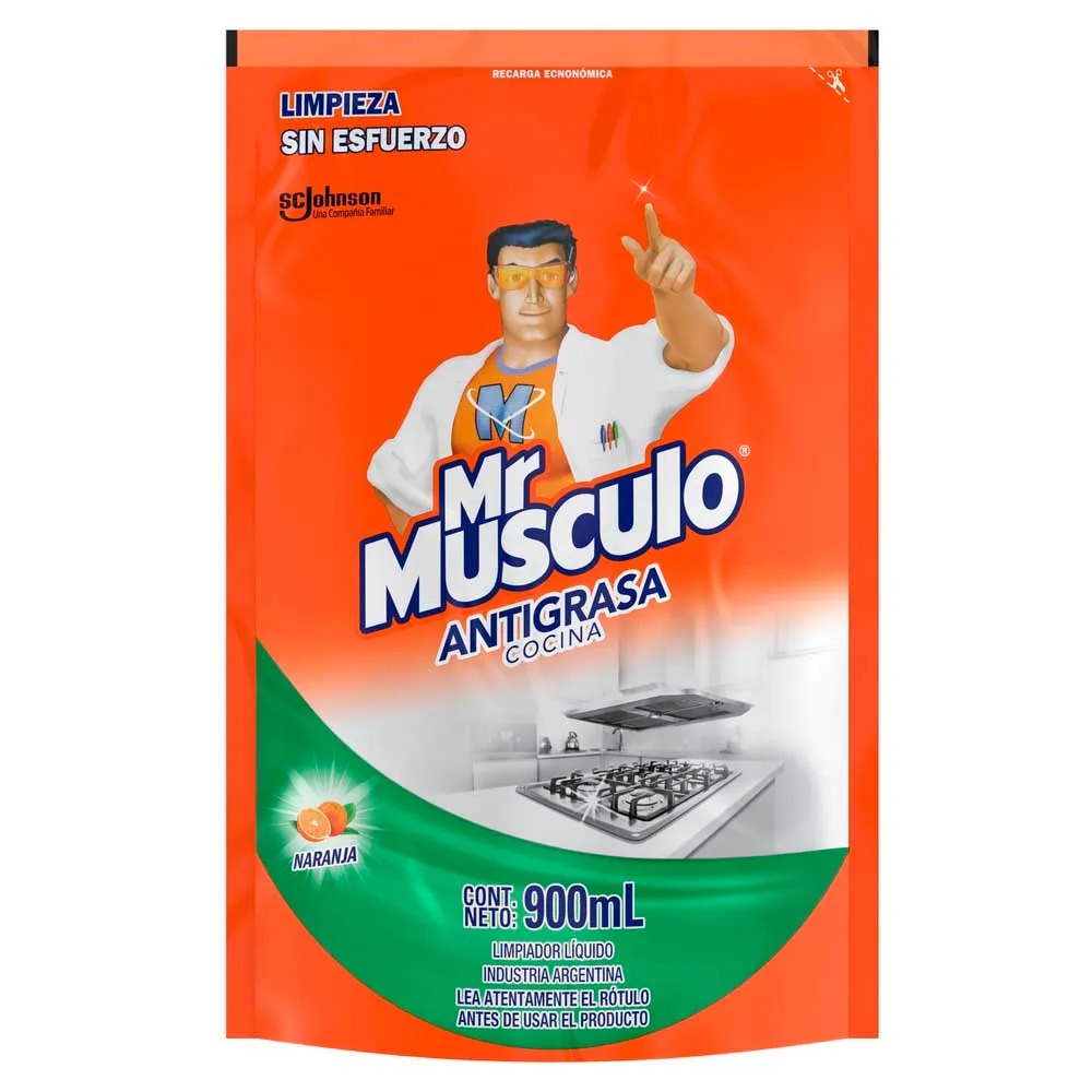 Mr Musculo Cocina Antigrasa x 900cc