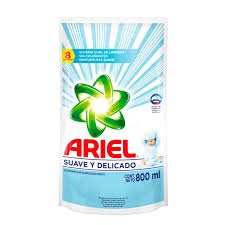 JABON LIQUIDO ARIEL SUAVE Y DELICADO 800ML