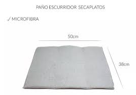 PAÑO SECAPLATOS DE MICROFIBRA