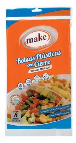 BOLSAS CON CIERRE HERMETICO MAKE
