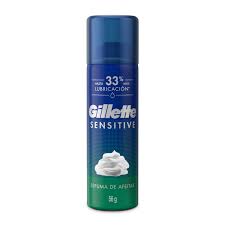 Espuma De Afeitar Gillette Sensitive 56 gr