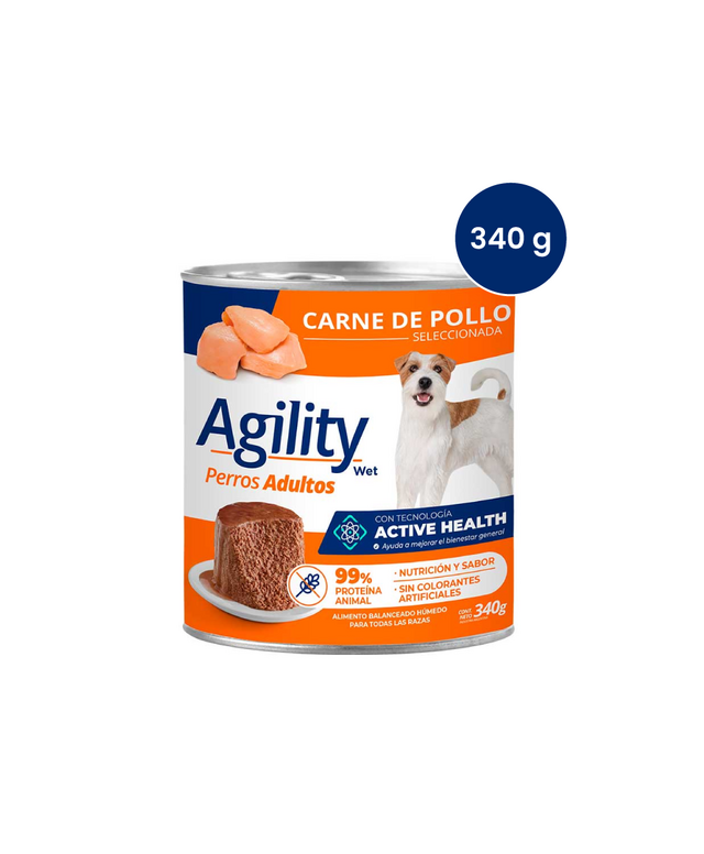 Agility Cats Pollo x 340 gr EO