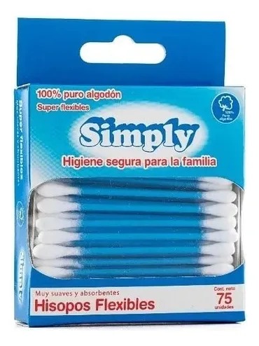 Hisopo Simply x 75 un
