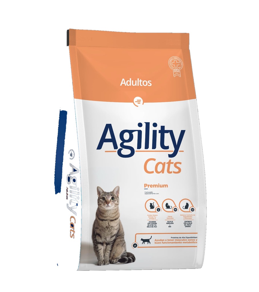 1 Kg Agility Cats Adulto