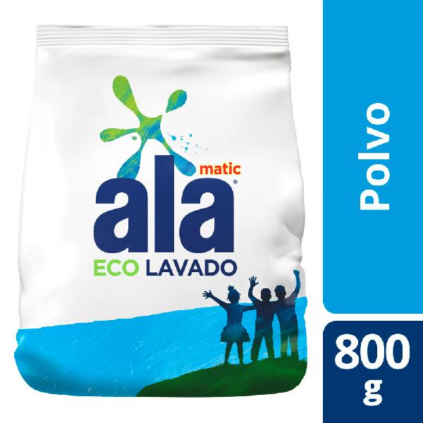 JABON EN POLVO ALA MATIC ECOLAVADO X 800G