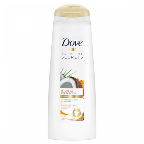 SHAMPOO DOVE RITAUL DE REPARACION COCO X 200ML