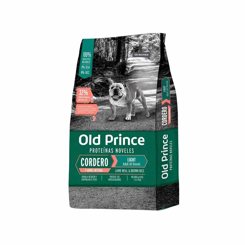 Old Prince Cordero y Arroz Adulto Light x 15kg