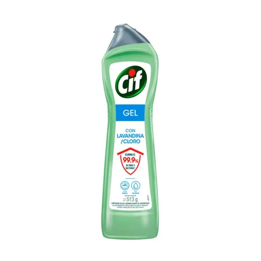 Cif Gel Con Lavandina/Cloro x 513g