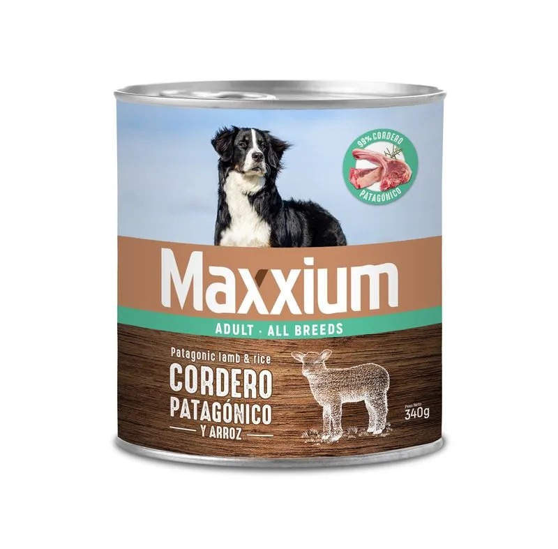 Maxxium Dog Adult Cordero y Arroz x 340gr