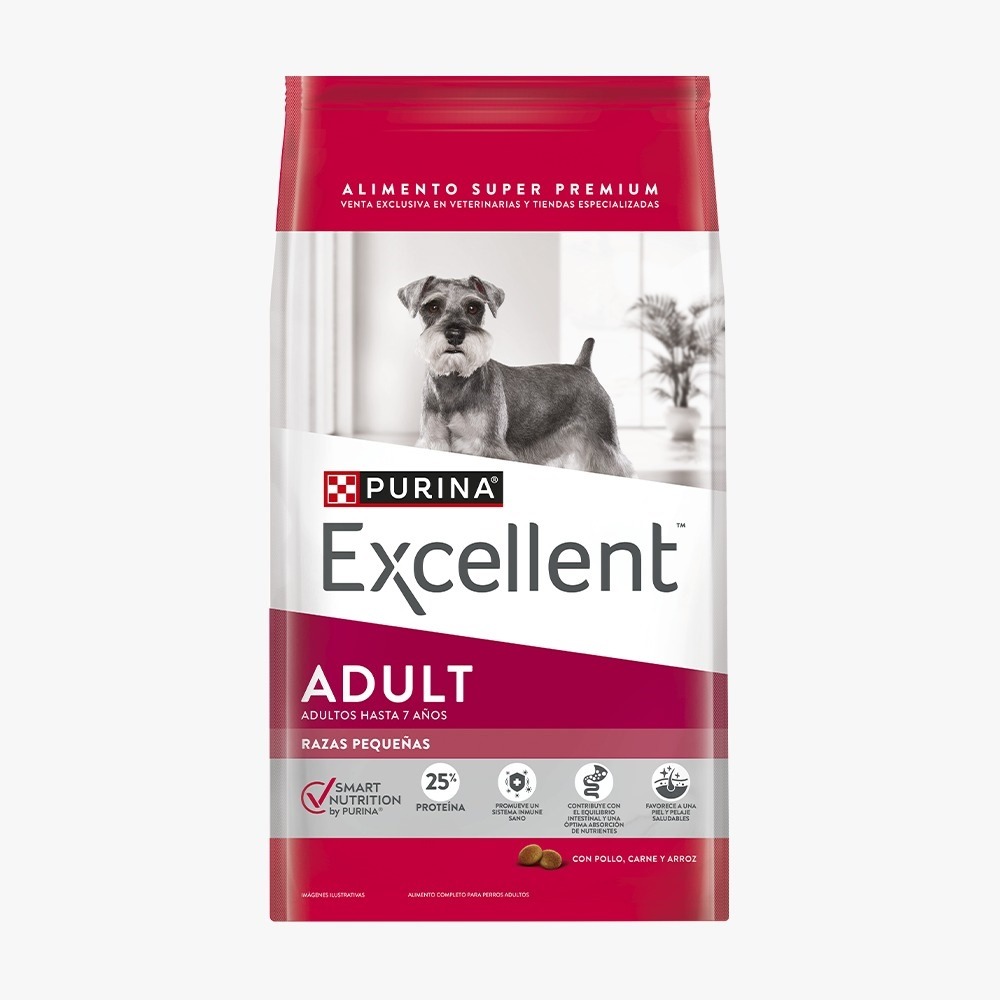 Purina Excellent Adulto Razas Pequeñas x 7,5kg