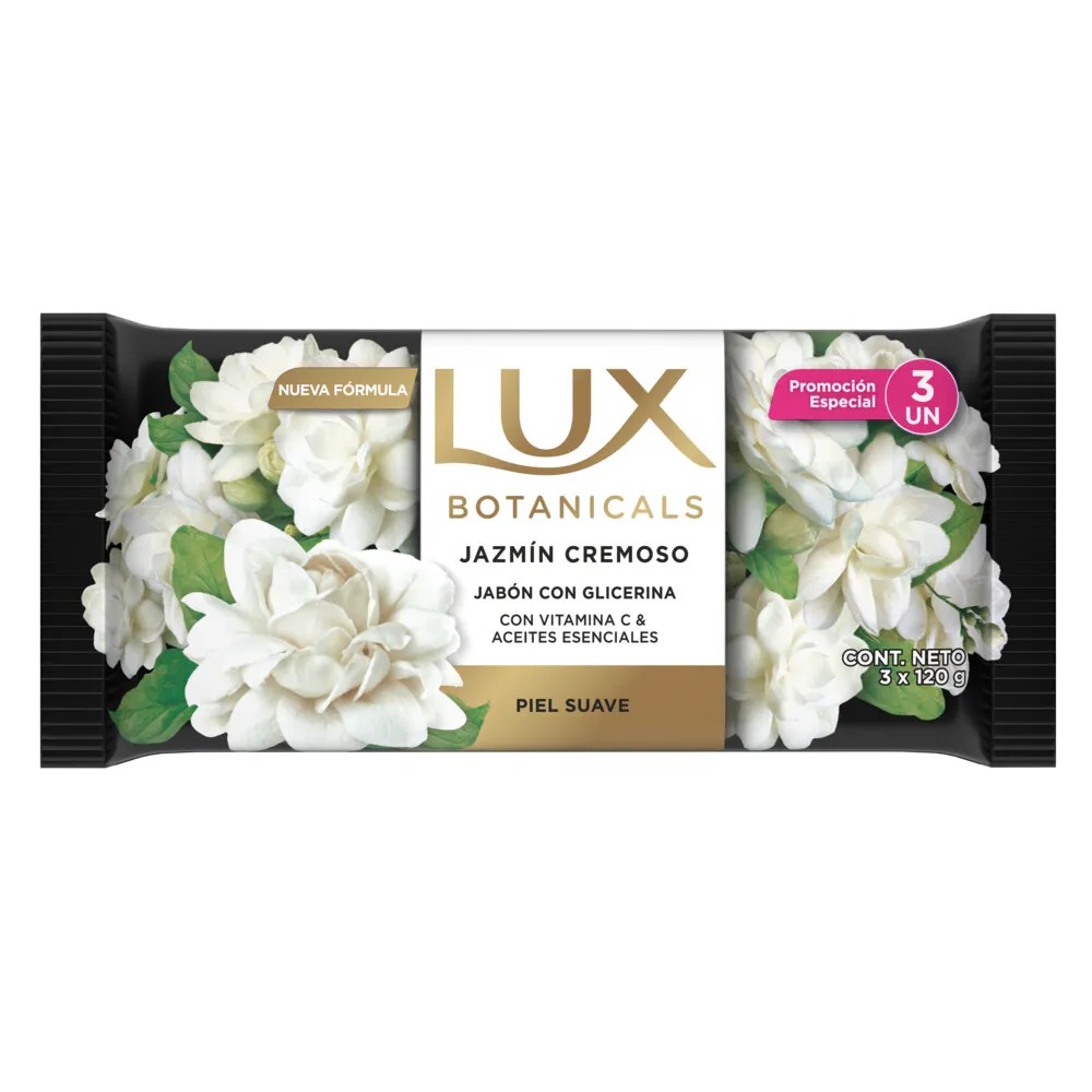 Jabon Lux 125grs x 3 un