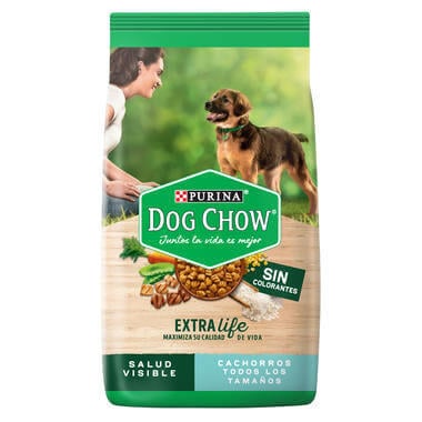 Purina Dog Chow Cachorro Mediano y Grande Sin Colorantes x 8 kg