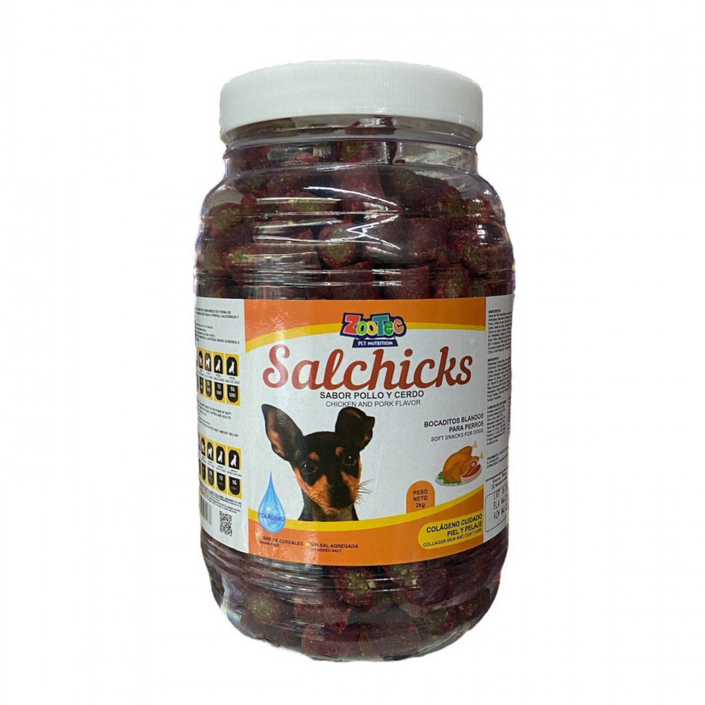 Bocaditos Salchicks Pollo y Cerdo