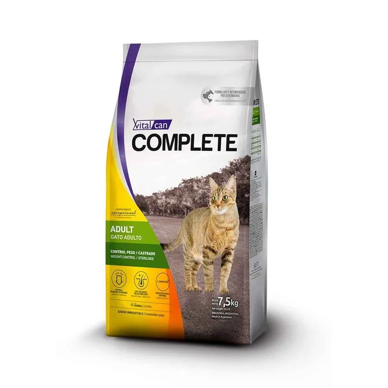 Complete Gato Control Peso/Castrado 7.5 Kg