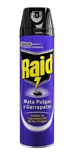 Raid Pulgas y Larvas x 390ml