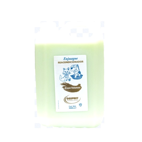 ENJUAGUE REACONDICONADOR VERDE 5000 CM3. OSSPRET
