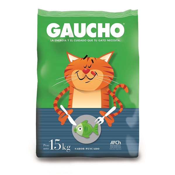 GATOS PESCADO 15 KG. - GAUCHO