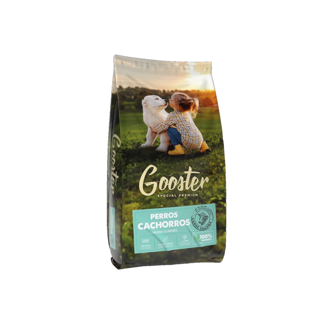 GOOSTER Cachorros (C/P) x 15 Kg.