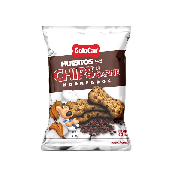 HUESITOS CON CHIPS DE CARNE 20 UNID X 120 GRS