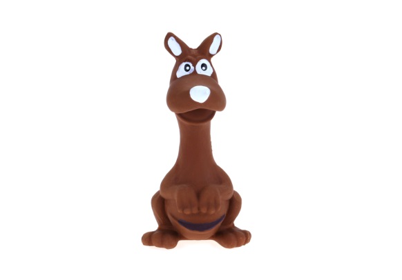 JUGUETE CANGURO DE LATEX - PER-ROS