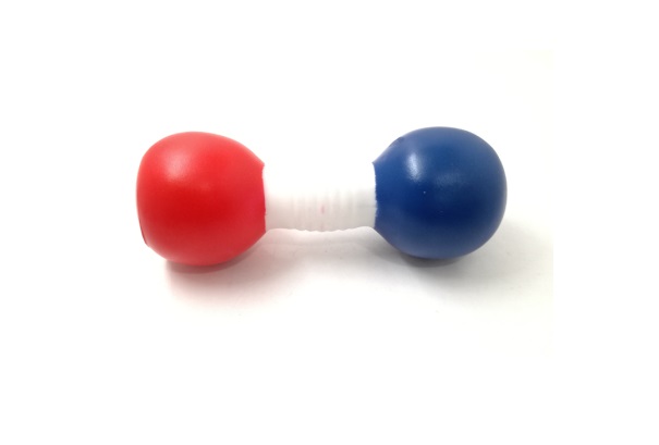 JUGUETE PESA ROJA,BLANCA Y AZUL - PER-ROS