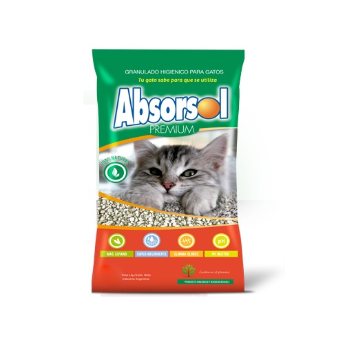 ABSORSOL PREMIUM 6 UNIDADES X 2KG
