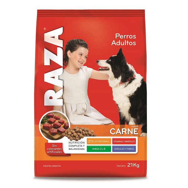 PERROS ADULTOS CARNE 21 KG. - RAZA