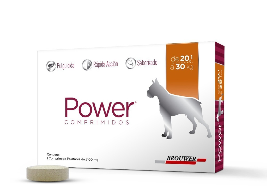 POWER COMPRIMIDOS DE 20.1 A 30KG