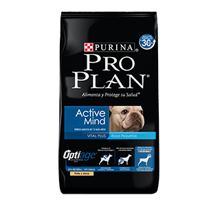 Purina Pro Plan Active Mind Razas Pequeñas(+ De 7 Años De Edad) 3kg