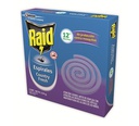 [7790520029096] Raid Espirales Insecticida Repelente Contra Mosquitos Country