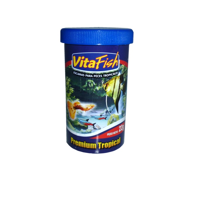 ESCAMA TROPICAL 3 22 GR VITAFISH