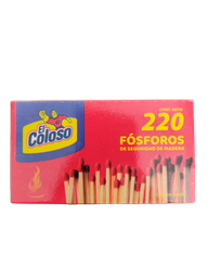 [EL COLOSO FOSFOROSX220UN] Fósforos El Coloso