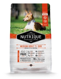 [70024] Nutrique Medium Adult 7+ Dog x 12kg