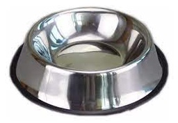 [166063] COMEDERO METAL LISO 26 CM - IMPORTADO2