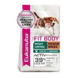[7142150] Eukanuba Fit Body Medium Breed x 15 kg