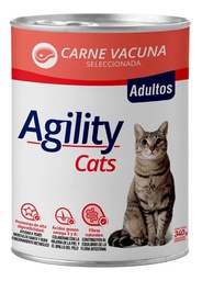 Agility Cats Carne x 340 gr. EO