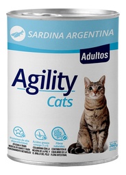 Agility Cats Lata Sardina x 340 grs
