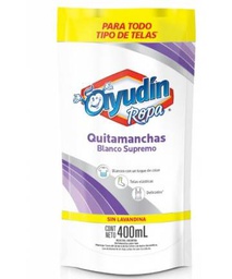 [70550] Ayudin Quitamanchas Blanco Supremo Sin Lavandinax 400ml