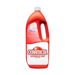 [CERAMICOL QUICKX900 ROJO -6713] Ceramicol Autobrillo Para Pisos Rojos X 900