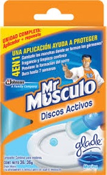 [823] Mr. Musculo Discos Activos Marino Repuesto
