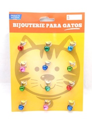 [400028] CASCABEL PARA GATOS X 12 UNIDADES N°0 - DOBRO