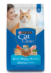 [12606361] Purina Cat Chow Adultos Sabor Pescado Y Pollo 8kg