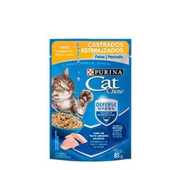 [12482401] Purina Purina CAT CHOW Esterilizados Pescado  15X85g XI