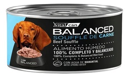 [132054] Balanced Souffle de Carne Perro Adulto 85g x 12u  