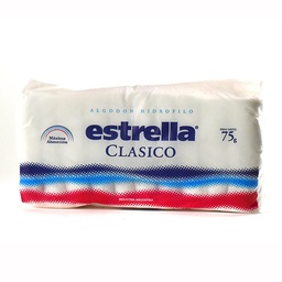 [ESTRELLA ALGODON CLASICOX75-161] Algodón Máxima Absorción Estrella Clásico x 75 Grs
