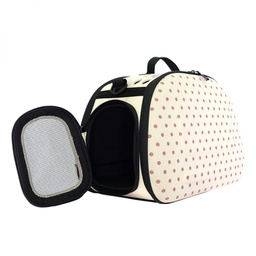 [12214] COLLAPSIBLE TRAVELING SHOULDER-BEIGE-FC1007BE
